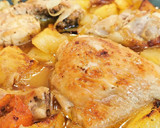 Foto del paso 4 de la receta: Traseros de Pollo al horno con patatas y verduras
