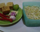 Foto langkah ke 1 dari resep Tumis toge tahu.