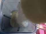 Panna cotta de coco Coulis de piña