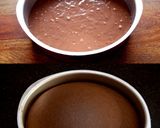 A picture of step 6 of Eggless Wholewheat Death by Chocolate Cake.