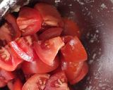 A picture of step 3 of Dhaba style spicy Rajma Beans Masala curry.