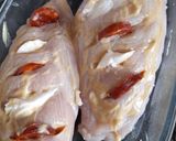 Foto del paso 2 de la receta Pechugas de pollo rellenas de chorizo y mozzarella