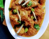 A picture of step 8 of Achari chicken karahi😋.