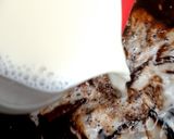 Une image de l'étape 2 de Boudin au chocolat.