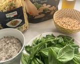 Foto del paso 1 de la receta Fusilli Pugliesi Tris, con Pesto de Albahaca y Piñones