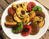 Foto langkah ke 7 dari resep Kue Cubit Pelangi.