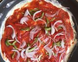 Foto del paso 2 de la receta: Pizza en sartén