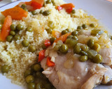 Foto del paso 3 de la receta: Pollo con guisantes y comino