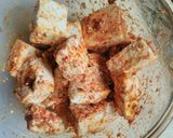A picture of step 1 of Dhaba Style Paneer Masala.