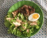 Hình bước làm 3 của món Salad trứng đơn giản
