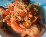 Foto langkah ke 6 dari resep Kepiting saus telur asin.