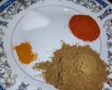 A picture of step 4 of Qorma Murgh Cholay.