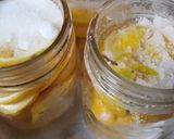 A picture of step 2 of Preserved Lemon 2.