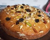 A picture of step 9 of Dry fruits tea time cake.