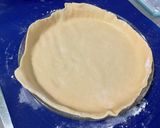Une image de l'étape 2 de Tarte fine pommes cranberries / pâte sablée crème et vanille.