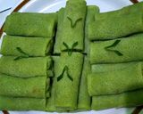 Foto langkah ke 4 dari resep Dadar gulung pandan.