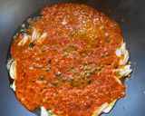 A picture of step 3 of Hot Garlic Sauce.