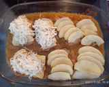 Pikáns sajtos csirkecombok recept fázis 2 fotója