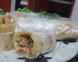 A picture of step 1 of Chicken paratha rolls.