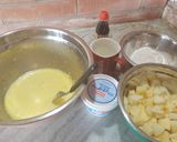 Foto del paso 2 de la receta: Increíble "Clafoutis de manzana y banana"