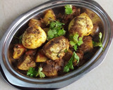 முட்டை உருளை கிழங்கு வறுவல் (Muttai urulaikilanku varuval recipe in tamil) ரெசிபி ஸ்டேப் 3 புகைப்படம்