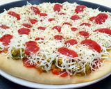 ફ્રેન્ચ બીન્સ પીઝા (French Beans Pizza Recipe in Gujarati) રેસીપી સ્ટેપ5ફોટો