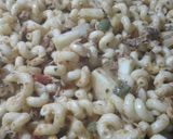 A picture of step 7 of Cheese Baked Macaroni And Vegetable.