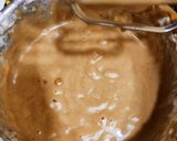 A picture of step 3 of Dalgona Coffee Cake.
