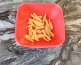 A picture of step 3 of Dhania Aloo.