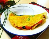 Hình bước làm 4 của món Bánh xèo nam bộ