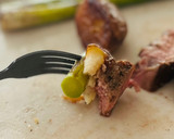 Foto del paso 4 de la receta: Entrecot a baja temperatura con trigueros y patatas (sous vide)🥩 🧈 🥔