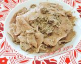Foto del passaggio 6 della ricetta Pappardelle XXL integrali e vegane con crema di "trulle"