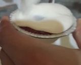 A picture of step 16 of Creamy red velvet cupcakes (without oven).