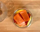 Karácsonyi fűszeres lazac 5 perc alatt-inspiráció Dolce per Amore konyhájából recept fázis 3 fotója