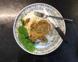 A picture of step 6 of Pork steaks in mushroom sauce.