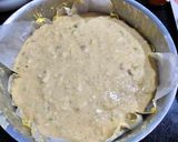 صورة لخطوة 5 من وصفة كيكة التفاح الأخضر مع الجوز 😋