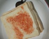 Foto langkah ke 2 dari resep Roti Bakar isi telur.