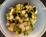 Une image de l'étape 2 de Semoule au lait - légumes et poisson gratiné.
