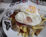 Foto del paso 3 de la receta Huevos rotos a mi manera