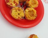 A picture of step 3 of PizzaCups #kidsrecipecontest.