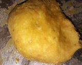 A picture of step 2 of Ajwain ki Poori.