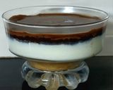 A picture of step 5 of No bake Chocolate cheese cake.