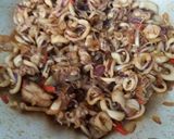 Foto langkah ke 4 dari resep Cumi Lada Hitam.