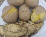 عکس مرحله 4 از دستور دونات مرغ و سیب زمینی solmaz