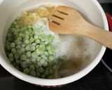A picture of step 1 of Creamy Cashew Pasta with Peas.