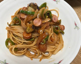 Foto del paso 11 de la receta: Espaguetis Napolitanos 🍝con berenjena 🍆
