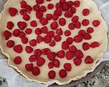 Foto del paso 4 de la receta Tarta de yogur griego y frambuesas