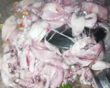 Foto langkah ke 3 dari resep Sotong/Cumi pedas masak hitam.