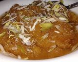 A picture of step 1 of Sooji ka Halwa.