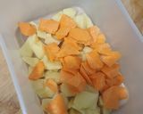 Foto del paso 2 de la receta Estofado de cerdo con patata, boniato y setas